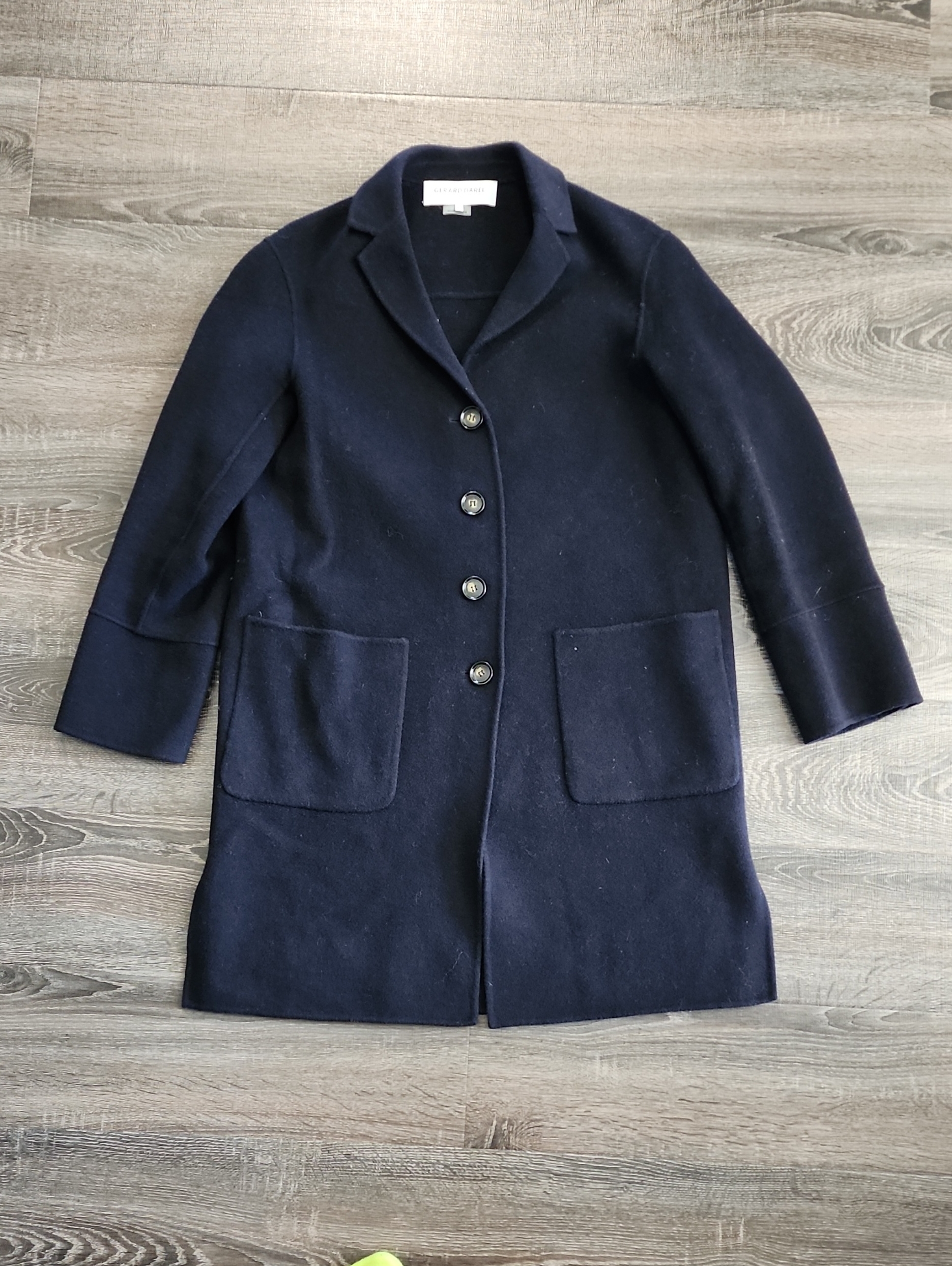Gerard Darel Wool Longline Jacket